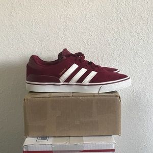 [SOLD] Adidas Busenitz (Red Suede)